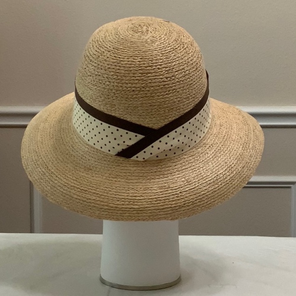 Tilley REBECCA R2 Raffia hat-Natural/Ivory/Brown - Picture 7 of 14